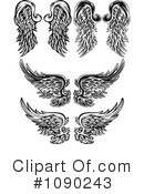 Wings Clipart #1090243 by Chromaco