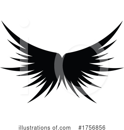 Royalty-Free (RF) Wings Clipart Illustration by KJ Pargeter - Stock Sample #1756856