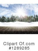 Winter Clipart #1289285 by KJ Pargeter