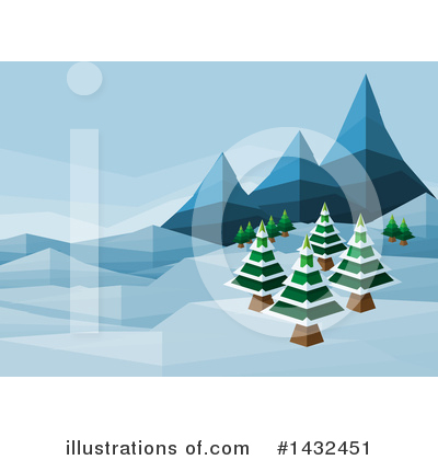 Christmas Background Clipart #1432451 by AtStockIllustration