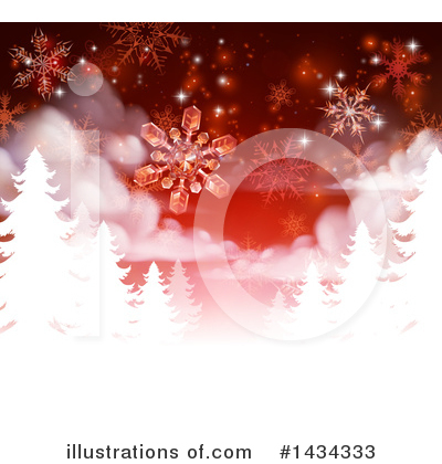 Snowflakes Clipart #1434333 by AtStockIllustration