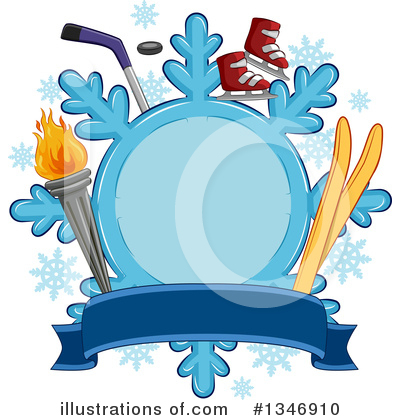 Snowflakes Clipart #1346910 by BNP Design Studio