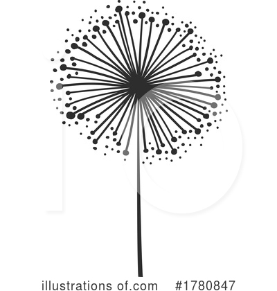Dandelions Clipart #1780847 by Vector Tradition SM