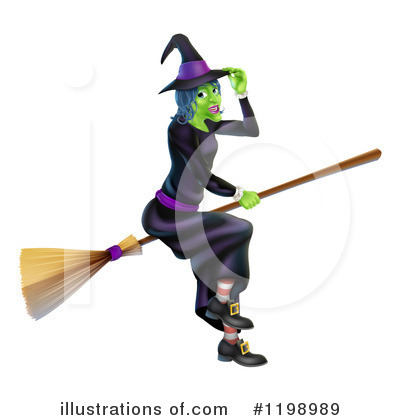 Witches Clipart #1198989 by AtStockIllustration