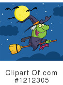 Witch Clipart #1212305 by Hit Toon