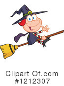 Witch Clipart #1212307 by Hit Toon