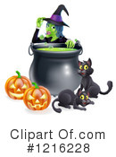 Witch Clipart #1216228 by AtStockIllustration