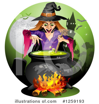 Witch Clipart #1259193 by merlinul