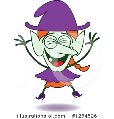 Witch Clipart #1264526 by Zooco