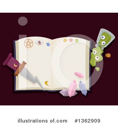 Royalty-Free (RF) Witch Clipart Illustration by BNP Design Studio - Stock Sample #1362909