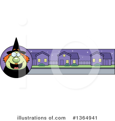 Witch Clipart #1364941 by Cory Thoman