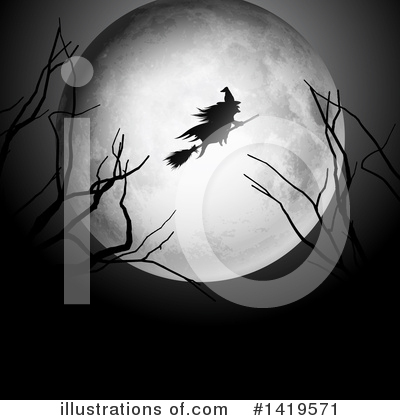 Full Moon Clipart #1419571 by KJ Pargeter