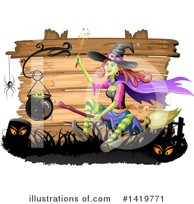 Witch Clipart #1419771 by merlinul