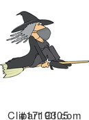 Witch Clipart #1719305 by djart