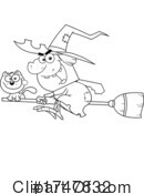 Witch Clipart #1747832 by Hit Toon
