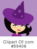 Witch Clipart #59408 by Monica