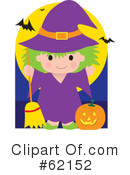 Witch Clipart #62152 by Maria Bell