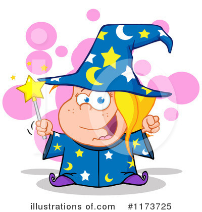 Royalty-Free (RF) Wizard Clipart Illustration by Hit Toon - Stock Sample #1173725