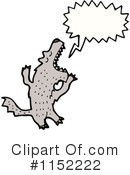 Wolf Clipart #1152222 by lineartestpilot