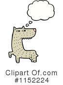 Wolf Clipart #1152224 by lineartestpilot