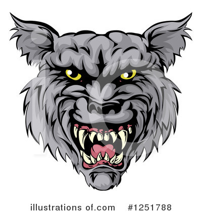 Werewolf Clipart #1251788 by AtStockIllustration