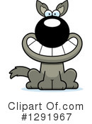 Wolf Clipart #1291967 by Cory Thoman