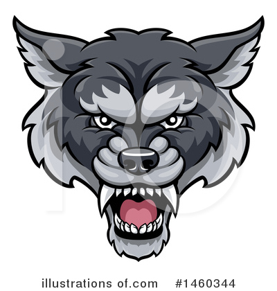 Royalty-Free (RF) Wolf Clipart Illustration by AtStockIllustration - Stock Sample #1460344
