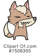 Wolf Clipart #1508305 by lineartestpilot