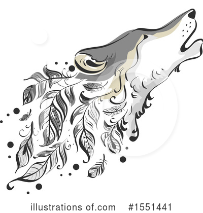 Royalty-Free (RF) Wolf Clipart Illustration by BNP Design Studio - Stock Sample #1551441