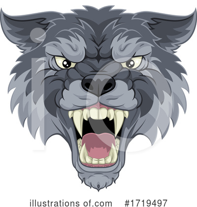 Royalty-Free (RF) Wolf Clipart Illustration by AtStockIllustration - Stock Sample #1719497