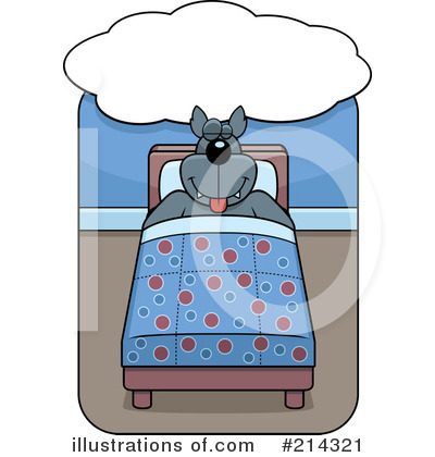 Royalty-Free (RF) Wolf Clipart Illustration by Cory Thoman - Stock Sample #214321