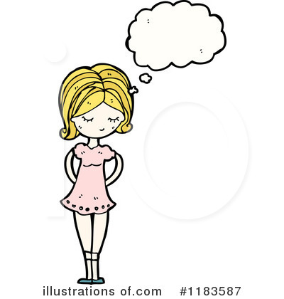 Royalty-Free (RF) Woman Clipart Illustration by lineartestpilot - Stock Sample #1183587