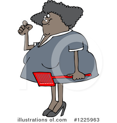 Royalty-Free (RF) Woman Clipart Illustration by djart - Stock Sample #1225963