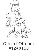 Woman Clipart #1240158 by djart