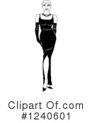 Woman Clipart #1240601 by pauloribau