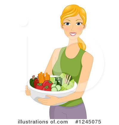 Royalty-Free (RF) Woman Clipart Illustration by BNP Design Studio - Stock Sample #1245075