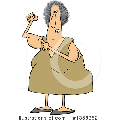 Old Lady Clipart #1358352 by djart