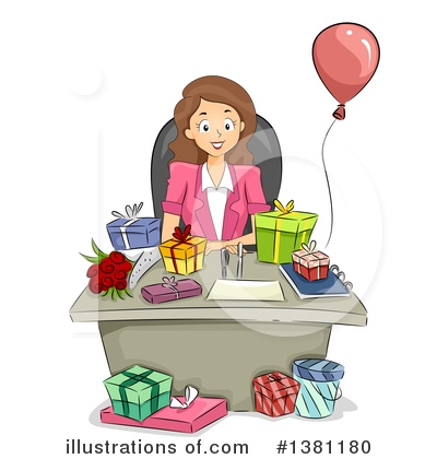 Birthday Party Clipart #1381180 by BNP Design Studio