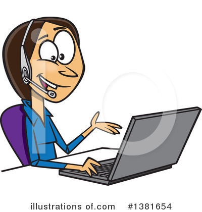 Telephone Clipart #1381654 by toonaday