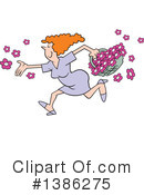 Woman Clipart #1386275 by Johnny Sajem