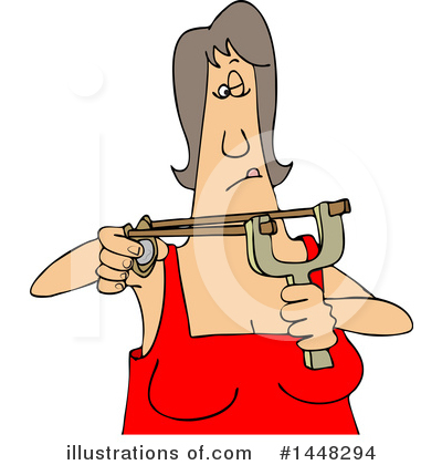 Royalty-Free (RF) Woman Clipart Illustration by djart - Stock Sample #1448294