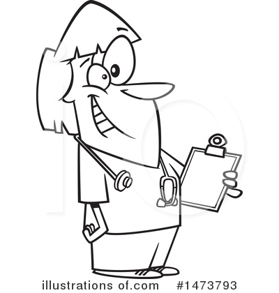 Veterinarian Clipart #1473793 by toonaday