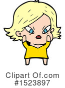 Woman Clipart #1523897 by lineartestpilot