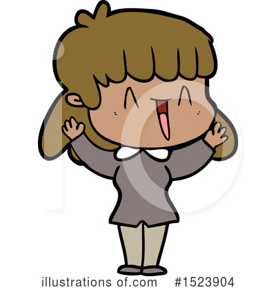 Royalty-Free (RF) Woman Clipart Illustration by lineartestpilot - Stock Sample #1523904