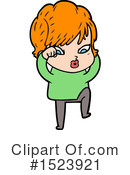 Woman Clipart #1523921 by lineartestpilot