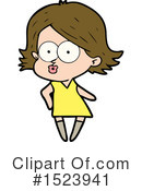 Woman Clipart #1523941 by lineartestpilot