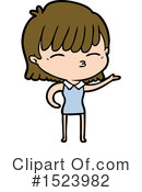 Woman Clipart #1523982 by lineartestpilot