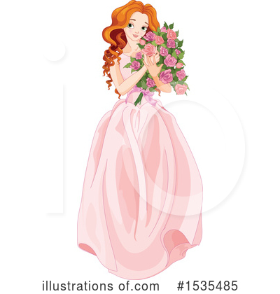 Royalty-Free (RF) Woman Clipart Illustration by Pushkin - Stock Sample #1535485