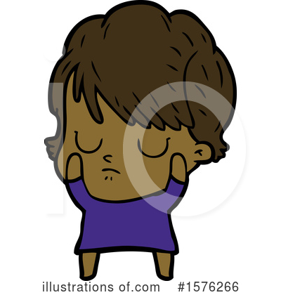 Royalty-Free (RF) Woman Clipart Illustration by lineartestpilot - Stock Sample #1576266