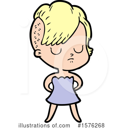 Royalty-Free (RF) Woman Clipart Illustration by lineartestpilot - Stock Sample #1576268